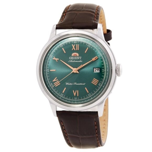 NWT Authentic Orient Classic Automatic Green Dial Men's Watch - Picture 1 of 3